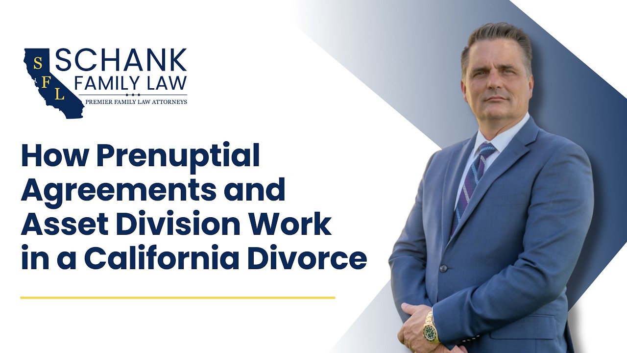 how prenuptial agreements and asset division work