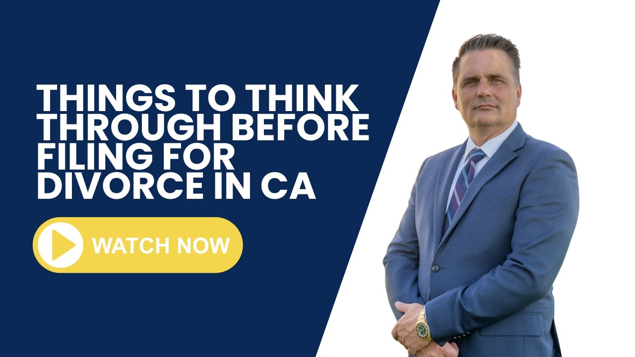 things to think before filing for divorce